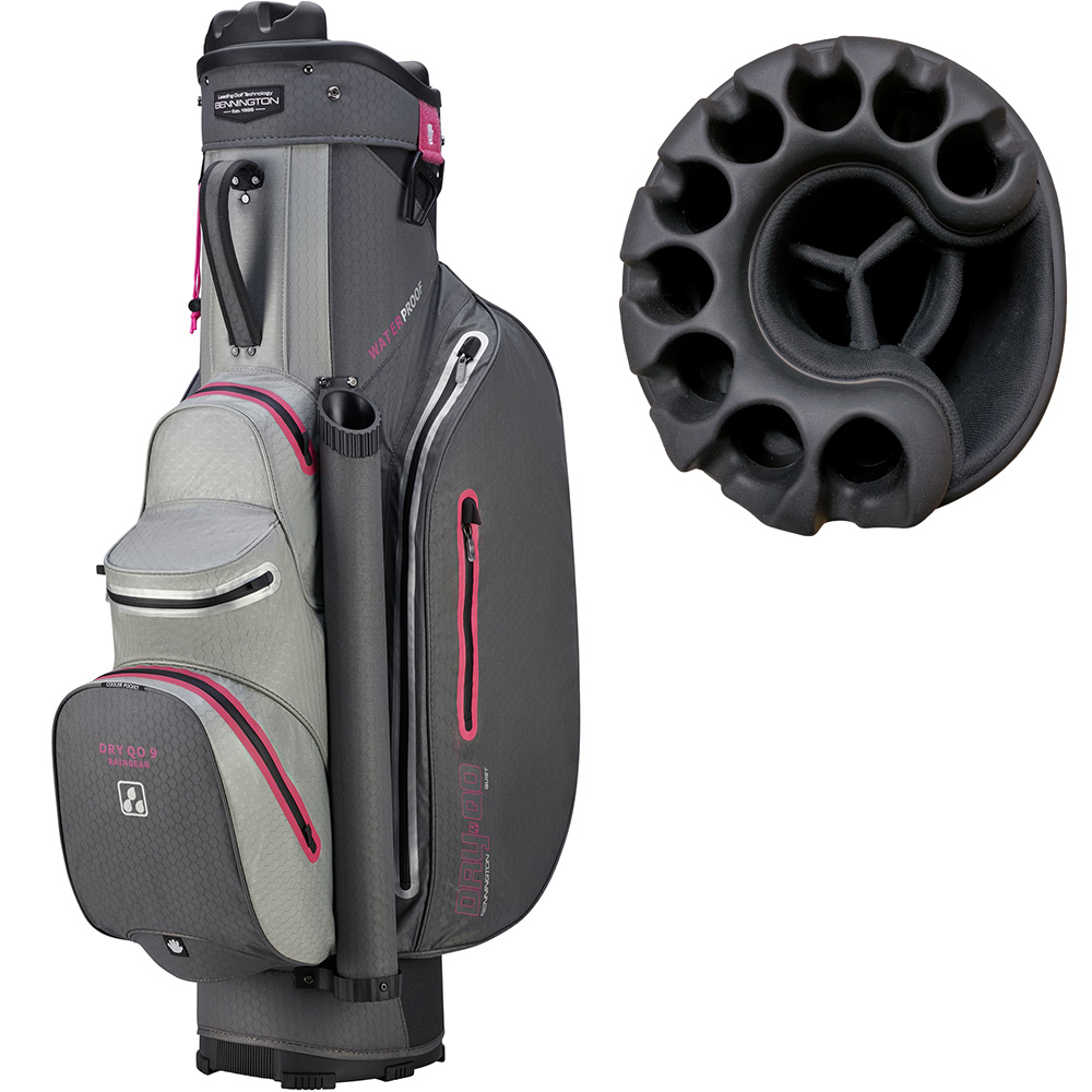 'Bennington Dry QO9 3.0 Waterproof Trolleybag grau/pink' 'Bennington Dry QO9 3.0 Waterproof Trolleybag grau/pink' von Bennington