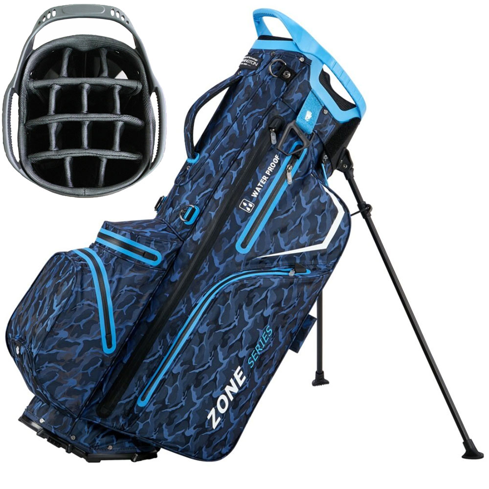 'Bennington Zone 14 Waterproof Standbag blau camo/blau' 'Bennington Zone 14 Waterproof Standbag blau camo/blau' von Bennington