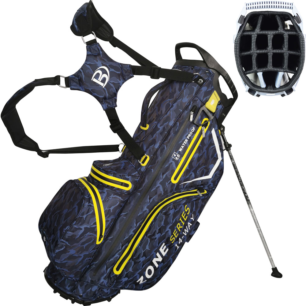 'Bennington Zone 14 Waterproof Standbag blau camo/gelb' 'Bennington Zone 14 Waterproof Standbag blau camo/gelb' von Bennington