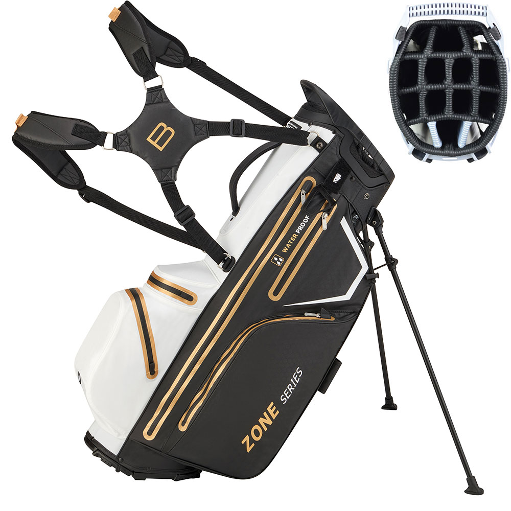 'Bennington Zone 14 Waterproof Standbag schwarz/weiss/gold' 'Bennington Zone 14 Waterproof Standbag schwarz/weiss/gold' von Bennington