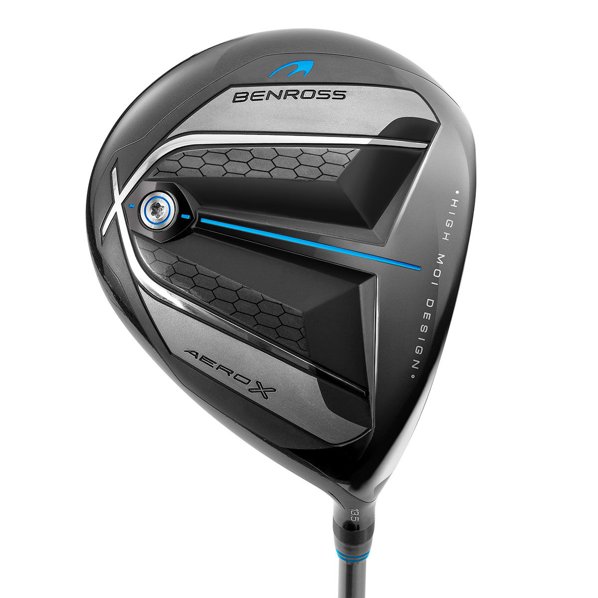 Benross Mens Black Lightweight Aero X Right Hand Vista Pro Lite Golf Driver, Size: 13.5° | American Golf von Benross