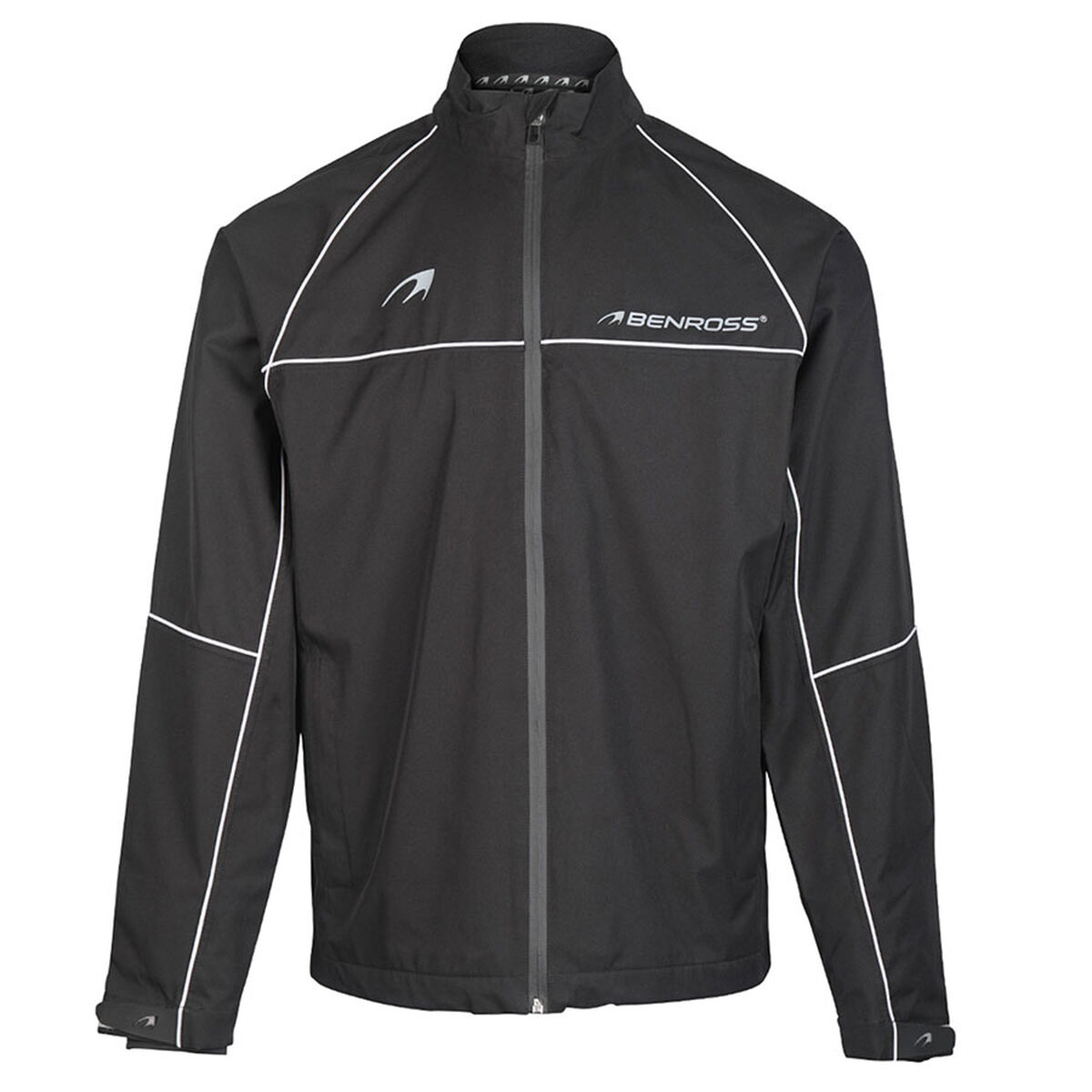 Benross Mens Black Lightweight Hydro Pro X Waterproof Golf Jacket, Size: S  | American Golf - Father's Day Gift von Benross