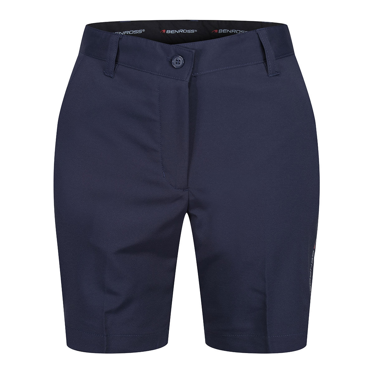 Benross Womens Core Stretch Stretch Golf Shorts, Female, Navy blue, 8 | American Golf von Benross