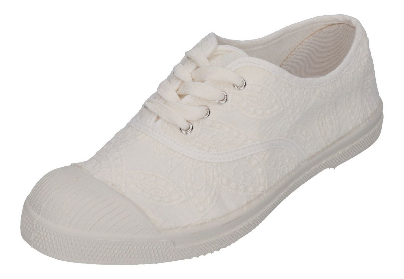 Bensimon BRODERIE ANGLAISE Sneaker Ecru von Bensimon