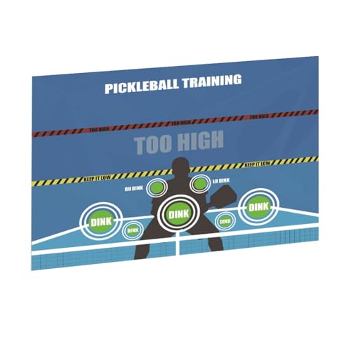 Benssey Pickleball Training Pickleball Dink Pad Übungstafel Poster Rebounder Trainingshilfe von Benssey