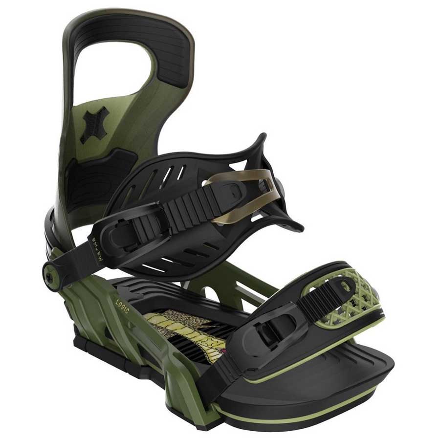 Bent Metal Logic Snowboard Bindings Grün L Bent Metal Logic Snowboard Bindings Grün L von Bent Metal