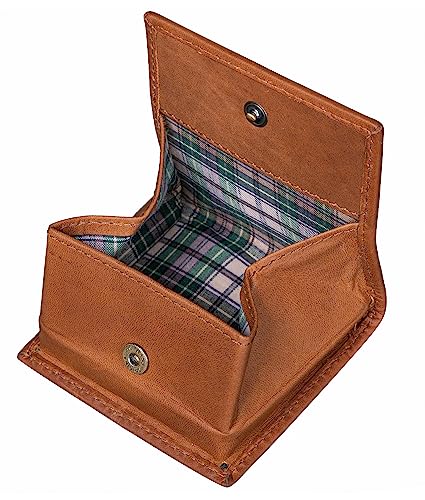 Benthill Leder Münzbörse - Wiener Schachtel aus echtem Leder - Minibörse mit Kleingeldschütte - Slim Wallet - Leder Minigeldbörse - Münzen Geldbörse, Farbe:Braun Benthill Leder Münzbörse - Wiener Schachtel aus echtem Leder - Minibörse mit Kleingeldschütte - Slim Wallet - Leder Minigeldbörse - Münzen Geldbörse, Farbe:Braun von Benthill