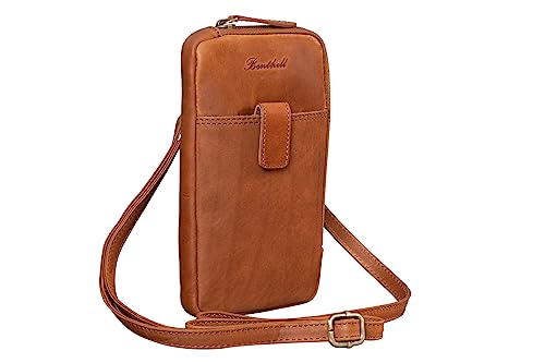 Benthill Umhängetasche Leder Vintage - Tasche aus Rindsleder - Wandertasche mit Reißverschluss - Schultertasche - Kleine Tasche, Farbe:Braun Benthill Umhängetasche Leder Vintage - Tasche aus Rindsleder - Wandertasche mit Reißverschluss - Schultertasche - Kleine Tasche, Farbe:Braun von Benthill