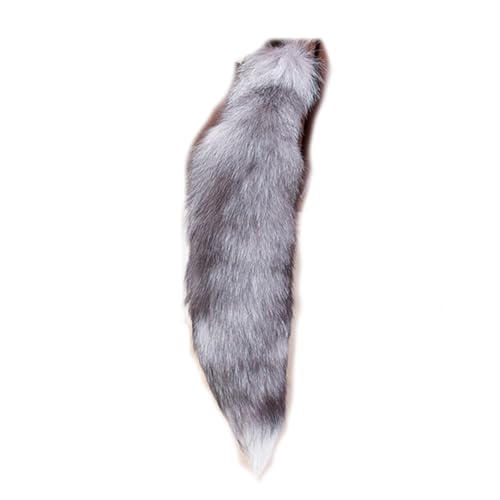 Therian Tail 20 Inch Fuchsschwanz Fox Tail Furry Tail Therian Black Fuchs Schwanz Fox (3) von Benyong