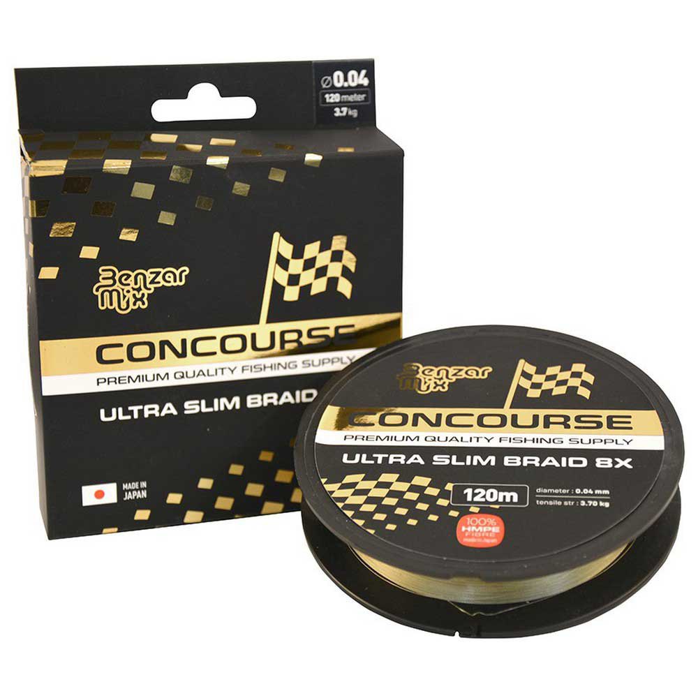 Benzar Mix Concourse Ultra Slim 120 M Braided Line Golden 0.140 mm Benzar Mix Concourse Ultra Slim 120 M Braided Line Golden 0.140 mm von Benzar Mix