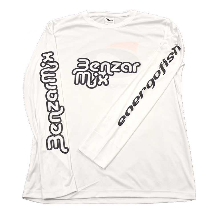Benzar Mix Logo Long Sleeve T-shirt Weiß S Mann Benzar Mix Logo Long Sleeve T-shirt Weiß S Mann von Benzar Mix