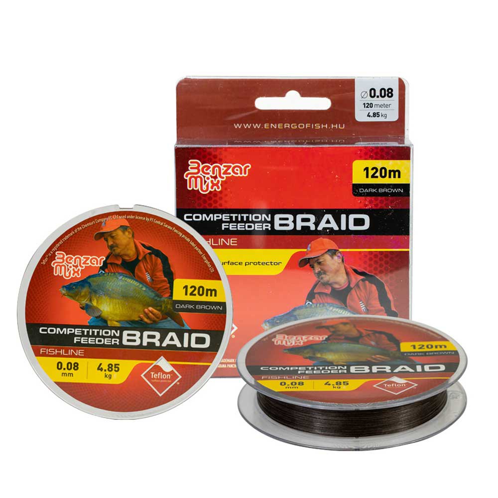 Benzar Mix Mix Competition Feeder Teflon 120 M Braided Line Durchsichtig 0.120 mm Benzar Mix Mix Competition Feeder Teflon 120 M Braided Line Durchsichtig 0.120 mm von Benzar Mix