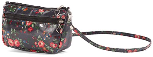 Umhängetasche aus Kunststoff mit Blumen Umhängetasche aus Kunststoff mit Blumen von Benzi