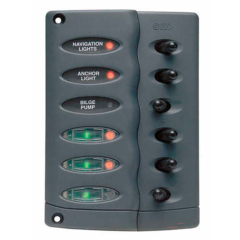 Bep Marine Contour Dc Csp6 Switch Panel Durchsichtig Bep Marine Contour Dc Csp6 Switch Panel Durchsichtig von Bep Marine