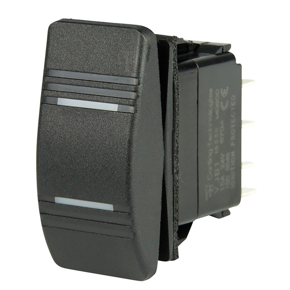 Bep Marine Dpdt Contura 1/4´´ On-off-on Double Pole 2 Led Switch 20a 15a 12v 24v Silber Bep Marine Dpdt Contura 1/4´´ On-off-on Double Pole 2 Led Switch 20a 15a 12v 24v Silber von Bep Marine