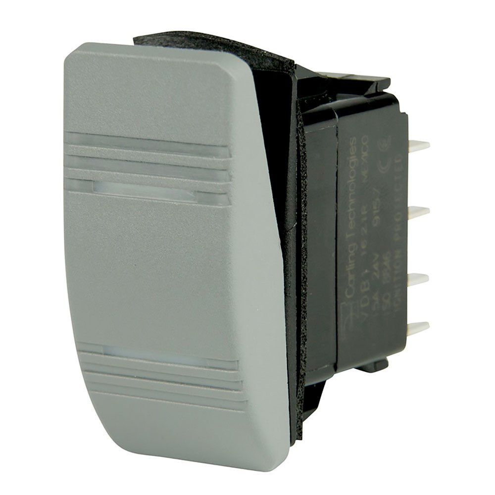 Bep Marine Dpdt Contura 1/4´´ On-on Double Pole 2 Led Switch 20a 15a 12v 24v Silber Bep Marine Dpdt Contura 1/4´´ On-on Double Pole 2 Led Switch 20a 15a 12v 24v Silber von Bep Marine