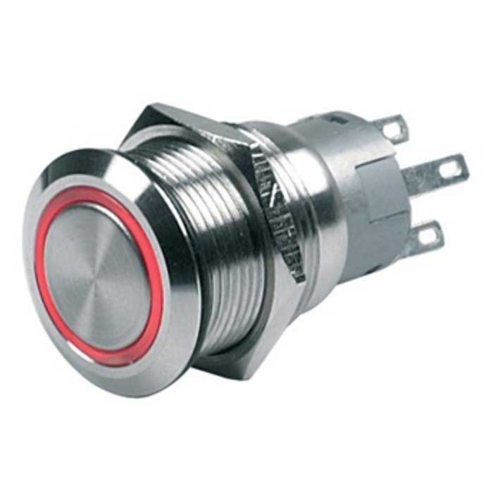 Bep Marine Mom On-off Push Button Switch 12v Silber Bep Marine Mom On-off Push Button Switch 12v Silber von Bep Marine