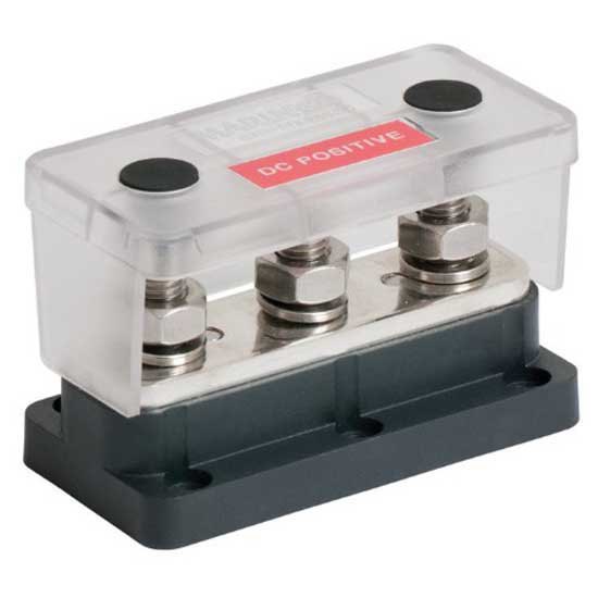 Bep Marine Pro Installer Heavy-duty With Cover 3x Studs 3/8´´ Dc Bus Bar 10 Mm 650a 50v Silber Bep Marine Pro Installer Heavy-duty With Cover 3x Studs 3/8´´ Dc Bus Bar 10 Mm 650a 50v Silber von Bep Marine