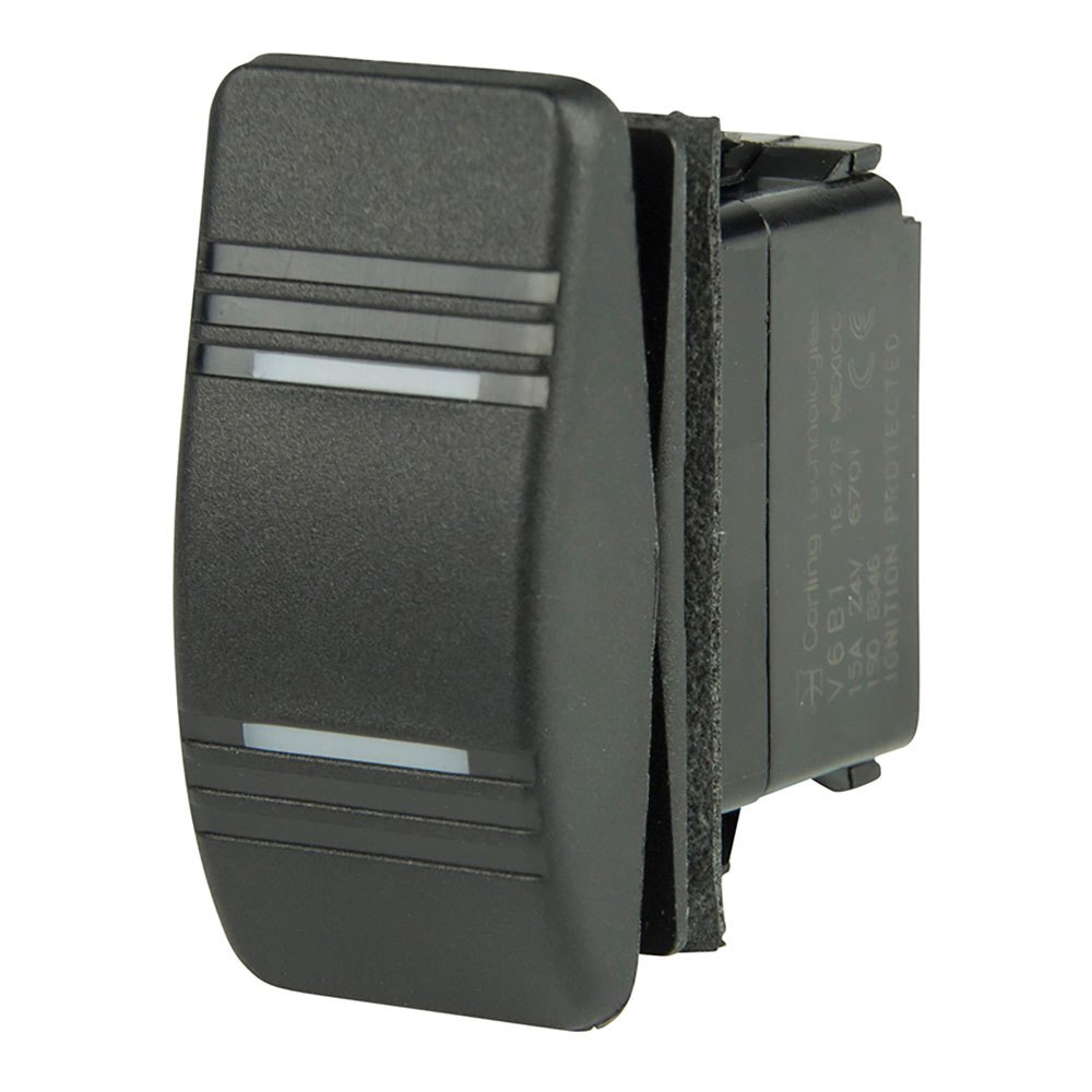 Bep Marine Spdt Contura 1/4´´ On-off-on Single Pole 2 Led Switch 20a 15a 12v 24v Silber Bep Marine Spdt Contura 1/4´´ On-off-on Single Pole 2 Led Switch 20a 15a 12v 24v Silber von Bep Marine