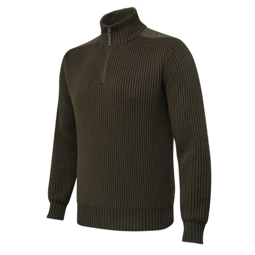 Beretta Dover Half Zip TECH Sweater Moss&brownbark von Beretta