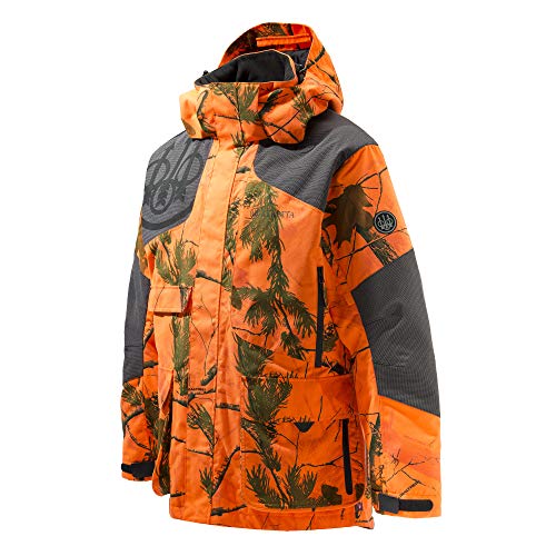 Beretta Herren Insulated Static EVO Jacke, Realtree AP Camo Orange, 4XL von Beretta