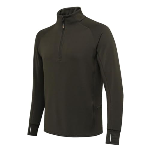 Beretta Stretch TECH Half Zip Fleece Green Moss von Beretta