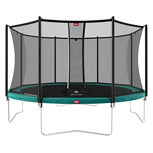 BERG Favorit Trampoline Regular 430 cm grün + Safety Net Comfort | Premium Trampolin, Hohe Qualität Kinder Trampolin, Robust und Sicher, Rund BERG Favorit Trampoline Regular 430 cm grün + Safety Net Comfort | Premium Trampolin, Hohe Qualität Kinder Trampolin, Robust und Sicher, Rund von Berg