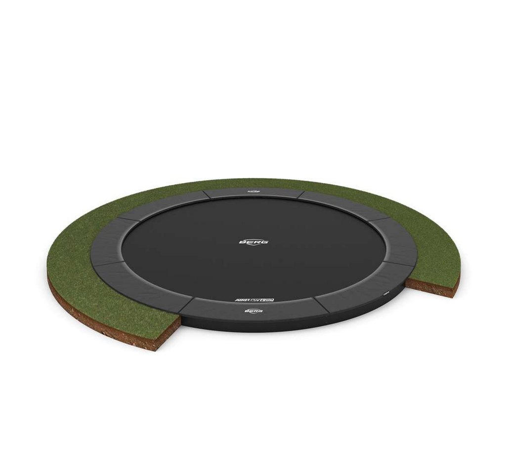 Berg Bodentrampolin SPORTS Rund 380 cm Champion FlatGround Grey / grau Berg Bodentrampolin SPORTS Rund 380 cm Champion FlatGround Grey / grau von Berg