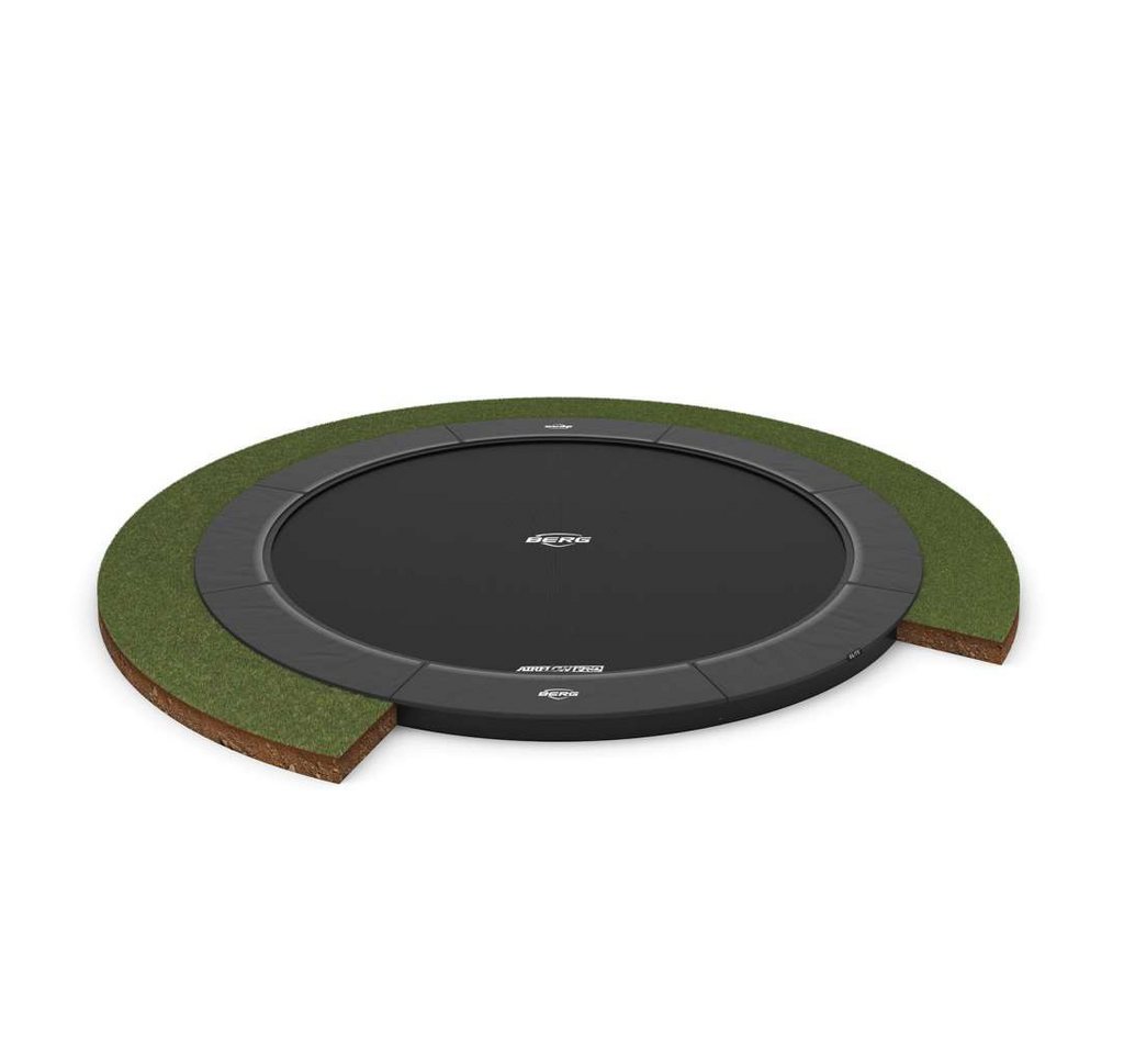 Berg Bodentrampolin SPORTS Rund 380 cm Elite FlatGround Grey / grau Berg Bodentrampolin SPORTS Rund 380 cm Elite FlatGround Grey / grau von Berg