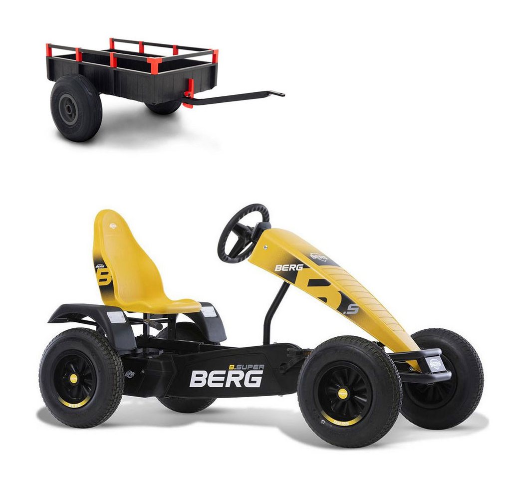 Berg Go-Kart BERG Gokart XXL B. Super Yellow E-Motor Hybrid gelb E-BFR mit Anhänger Berg Go-Kart BERG Gokart XXL B. Super Yellow E-Motor Hybrid gelb E-BFR mit Anhänger von Berg