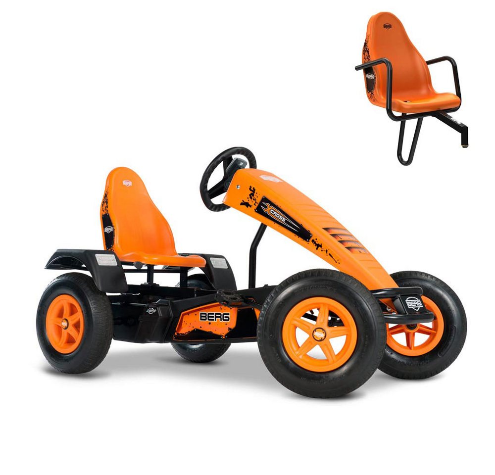 Berg Go-Kart BERG Gokart XXL X-Cross E-Motor Hybrid orange E-BFR inkl. Soziussitz Berg Go-Kart BERG Gokart XXL X-Cross E-Motor Hybrid orange E-BFR inkl. Soziussitz von Berg