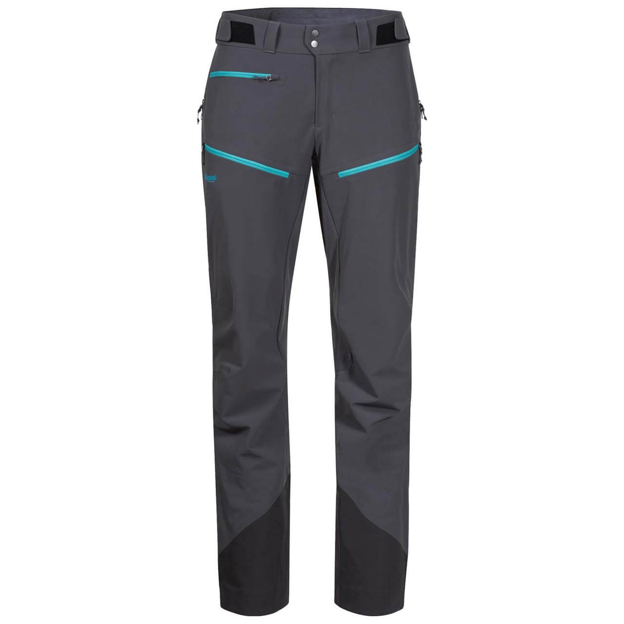 Bergans Senja Hybrid Softshellhose Damen - SolidDkGrey/Lt GlacierLake, XS von Bergans}