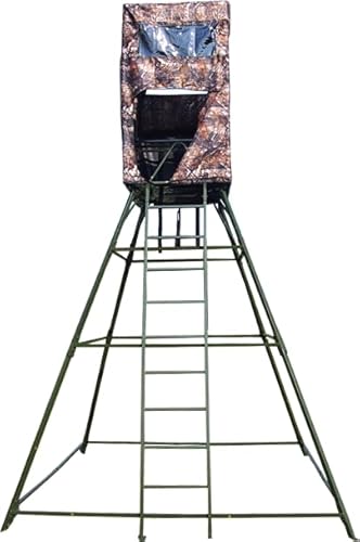 Berger + Schröter Ansitzkanzel Hochsitz mit wetterfestem Kanzelüberzug Tarnoptik Gesamthöhe ca. 430cm Berger + Schröter Ansitzkanzel Hochsitz mit wetterfestem Kanzelüberzug Tarnoptik Gesamthöhe ca. 430cm von Berger + Schröter GmbH