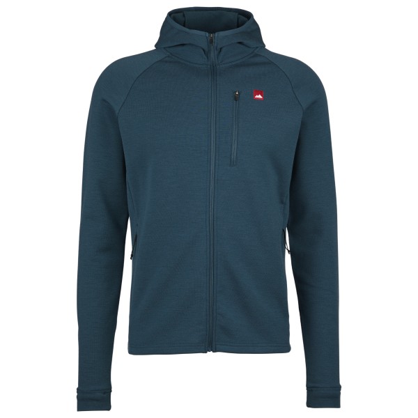 Bergfreunde - MerinoFleece RömersteinBF. Zip Hoody - Fleecejacke Gr 3XL blau von Bergfreunde