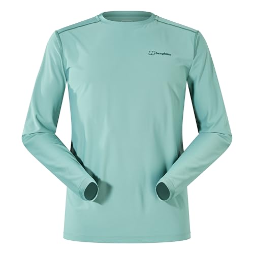 Berghaus 24/7 Basecrew T-Shirt für Herren, Light Terrain, 2XL Berghaus 24/7 Basecrew T-Shirt für Herren, Light Terrain, 2XL von Berghaus