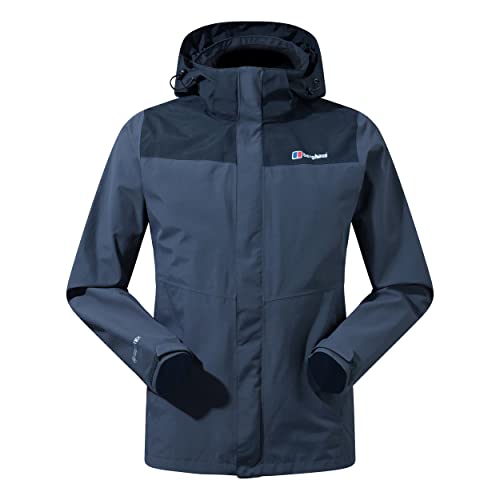 Berghaus Herren Hillwalker Übergangsjacke Hardshell Gore-Tex Wasserdichte Jacke, Grau, XS von Berghaus