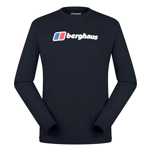 Berghaus Big Logo T-Shirt für Herren, Black/Black, 2XL Berghaus Big Logo T-Shirt für Herren, Black/Black, 2XL von Berghaus