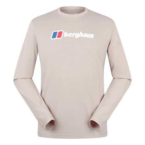 Berghaus Big Logo T-Shirt für Herren, Taupe, L Berghaus Big Logo T-Shirt für Herren, Taupe, L von Berghaus