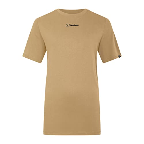 Berghaus Damen Boyfriend Dolomites Mountain Kurzärmeliges T-Shirt, Beige, 40 EU von Berghaus