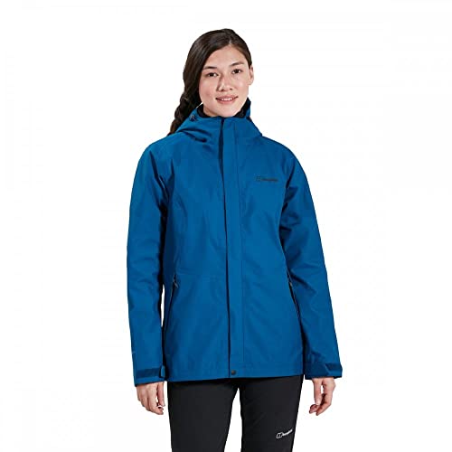 Berghaus Damen Elara Wasserdichte Shell Jacke, Langlebiger, atmungsaktiver Regenmantel von Berghaus