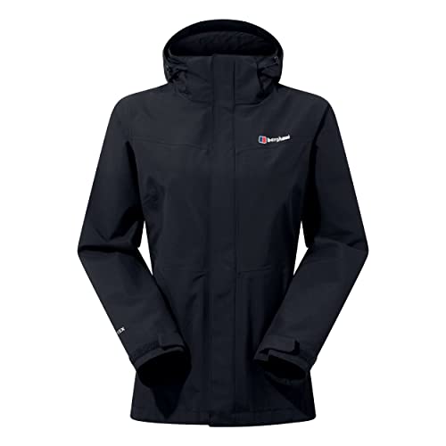 Berghaus Damen Hillmaster Interactive Gore-Tex Wasserdichte Jacke, atmungsaktiver, strapazierfähiger Mantel, 40 EU von Berghaus