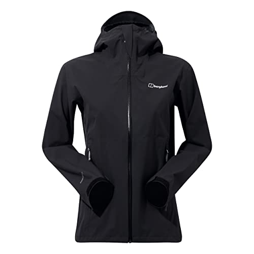 Berghaus Damen Mehan Vented Wasserdichte Shell Jacke, strapazierfähiger, atmungsaktiver Regenmantel von Berghaus