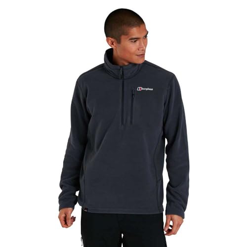 Berghaus Herren Prism Micro Polartec Half Zip Fleece, Zusätzliche Wärme, Extra Bequem Fleecepullover, Dark Grau, XXL EU Berghaus Herren Prism Micro Polartec Half Zip Fleece, Zusätzliche Wärme, Extra Bequem Fleecepullover, Dark Grau, XXL EU von Berghaus