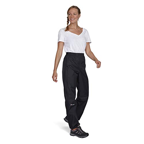 Berghaus Damen Deluge Wasserdicht Überhose, Langlebige, Bequeme Regenhose, Schwarz, 40 EU Standard (31 Zoll) Berghaus Damen Deluge Wasserdicht Überhose, Langlebige, Bequeme Regenhose, Schwarz, 40 EU Standard (31 Zoll) von Berghaus
