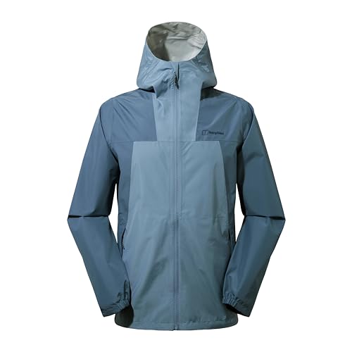 Berghaus Deluge Pro 3.0 Jacken für Herren, Soft Slate/Trooper, 2XL von Berghaus