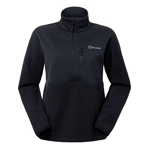 Berghaus Damen Fadley Half Zip Fleece Jacke, zusätzliche Wärme, schmeichelnder Stil, langlebig von Berghaus