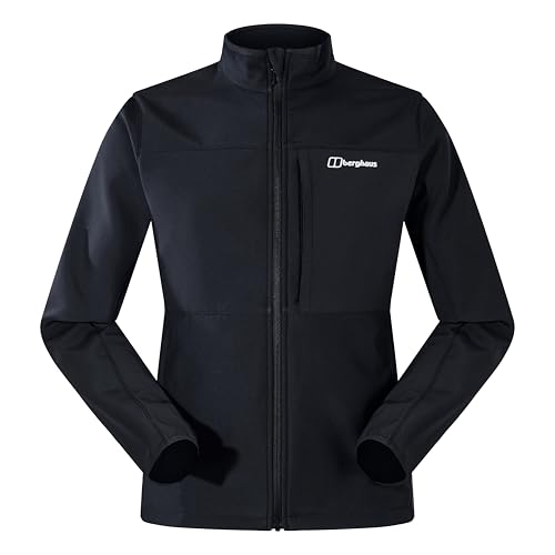 Berghaus Ghlas 3.0 Softshell Jacke für Herren, Black/Black, XL Berghaus Ghlas 3.0 Softshell Jacke für Herren, Black/Black, XL von Berghaus