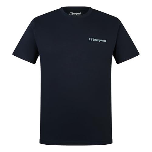 Berghaus Grappled T-Shirt für Herren, Black/Black, S Berghaus Grappled T-Shirt für Herren, Black/Black, S von Berghaus