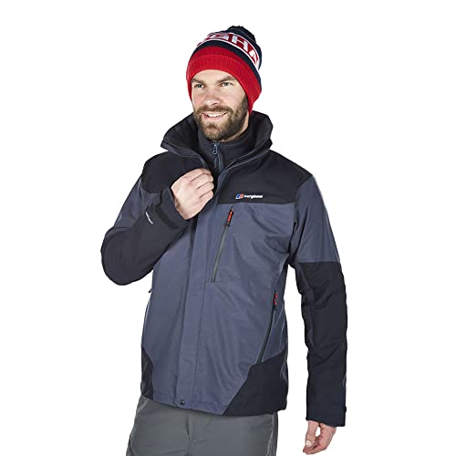 Berghaus Herren Arran Wasserdichte Shell Jacke, Langlebiger, atmungsaktiver Regenmantel von Berghaus