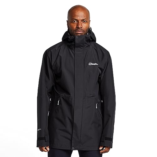 Berghaus Herren Charn Gore-Tex Wasserdichte Shell Jacke, verstellbare, strapazierfähige Jacke, Regenschutz von Berghaus